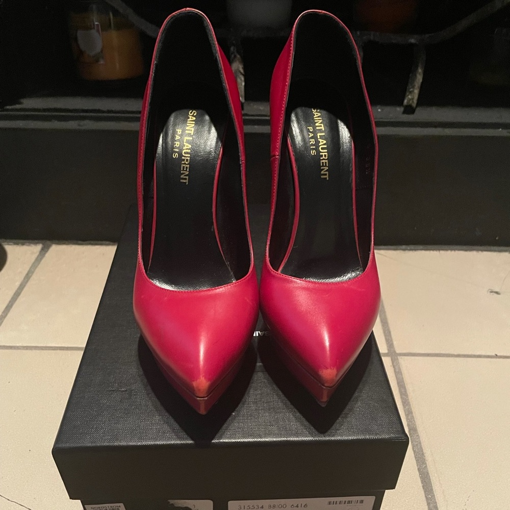 Saint Laurent Platform Heels